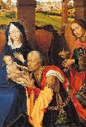 Rogier van der Weyden St Columba Altarpiece oil